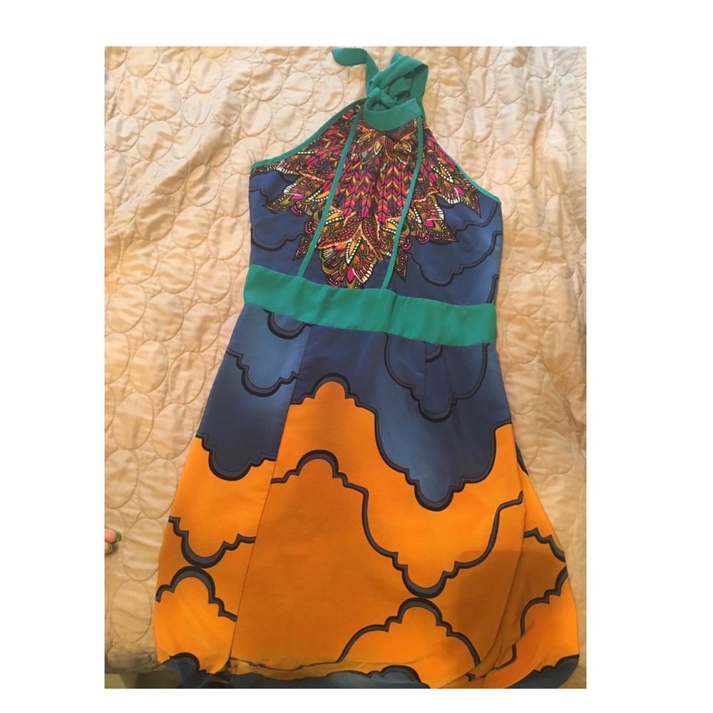 Wish Boutique halter maxi dress